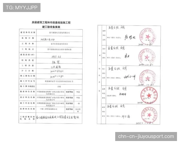 青训器材年度维护验收报告样表与公示方式